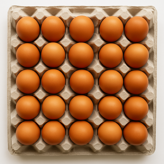 Organic Brown Eggs – 1 Tray (30 pcs)